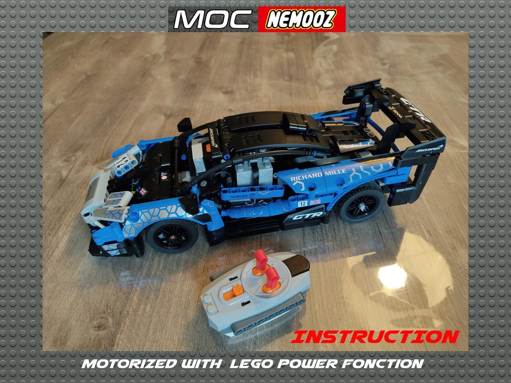 Lego 42123 RC motorized version
