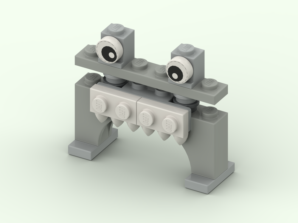 Lego Big Penny "The Truck Eating Bridge" Microscale