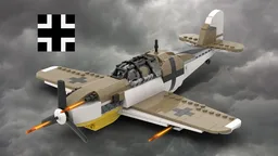 LEGO WWII Aircraft The Messerschmitt Bf 109 F4