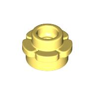 Lego Plant, Flower, Plate Round 1 x 1 with 5 Petals / Bright Light Yellow