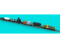 Technic Trains: Container Car