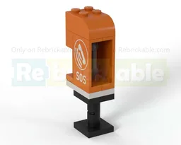 Minifigure Scale SOS Post