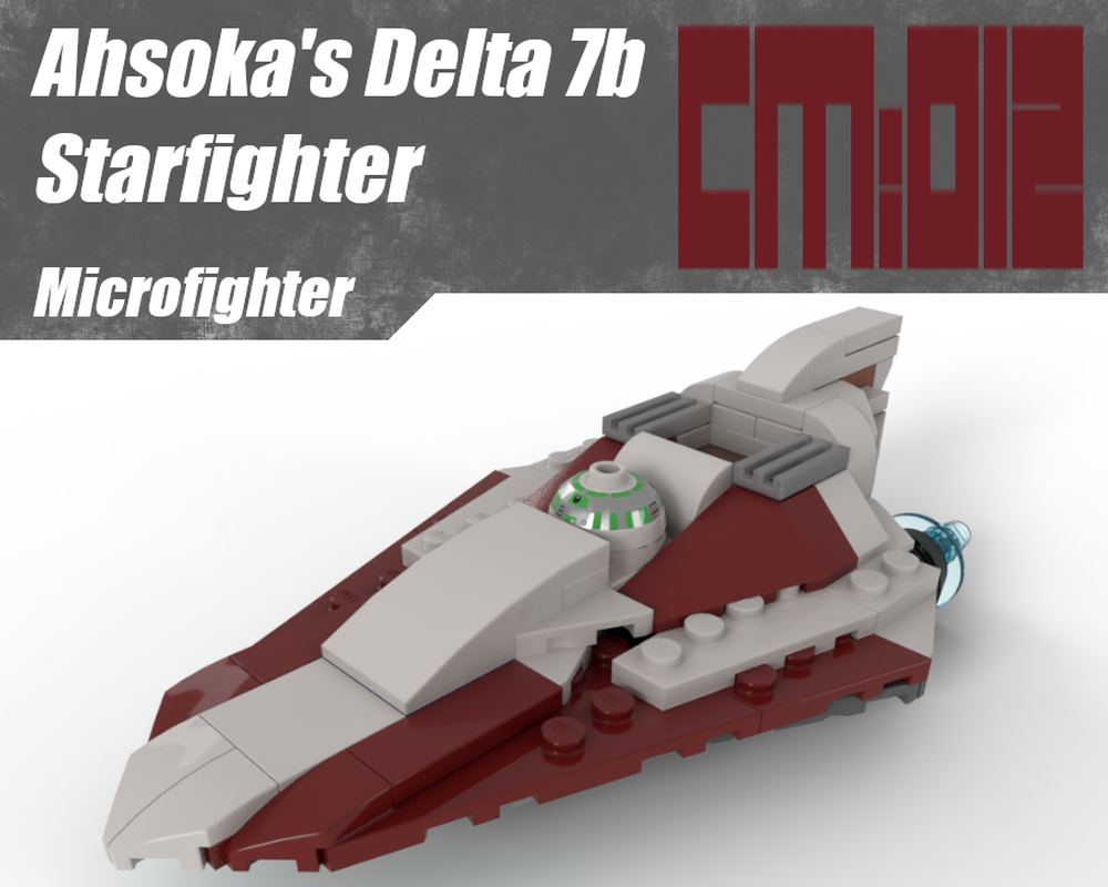 Lego Delta 7b Starfighter Microfighter (Ahsoka Tano)