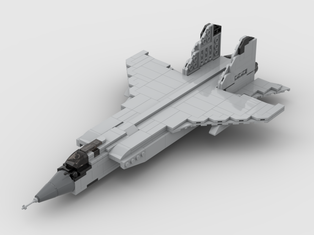 Lego MiG-31 Foxhound Mini-Scale
