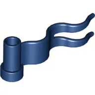 Flag 4 x 1 Wavy [First Wave Right] / Dark Blue