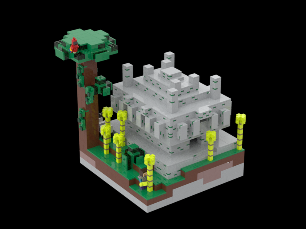 Lego UCS Minifigure-scale Jungle Temple