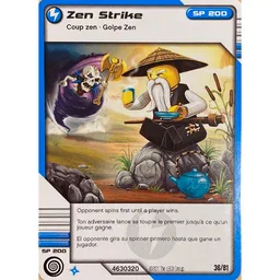 Trading Card, Ninjago Deck #1: 36 - Zen Strike - International Version / [No Color/Any Color]