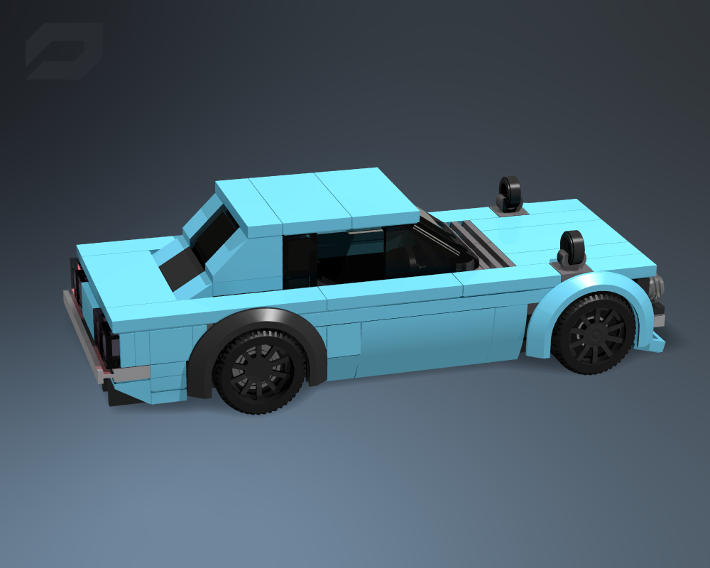 Lego Nissan Skyline GT-R '72 (Medium Azure)