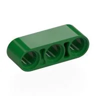 Technic Beam 1 x 3 Thick / Green