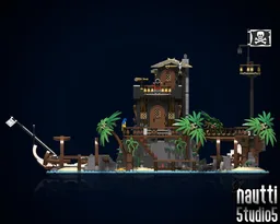 Shipwreck Hideout (6253 REMAKE)