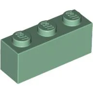 Brick 1 x 3 / Sand Green