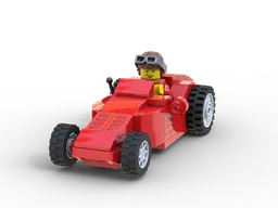 Little race car