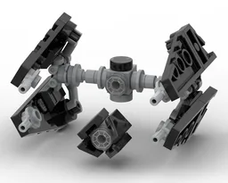 Nano TIE Interceptor with bonus Mini TIE Interceptor