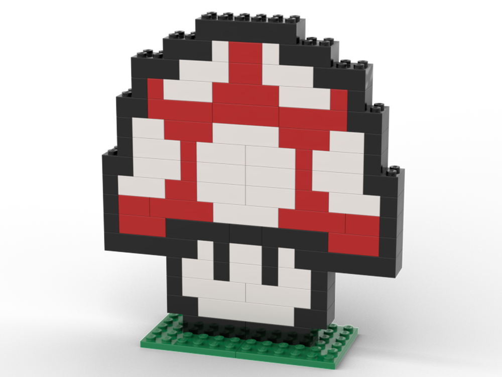 Lego Mario Mushroom