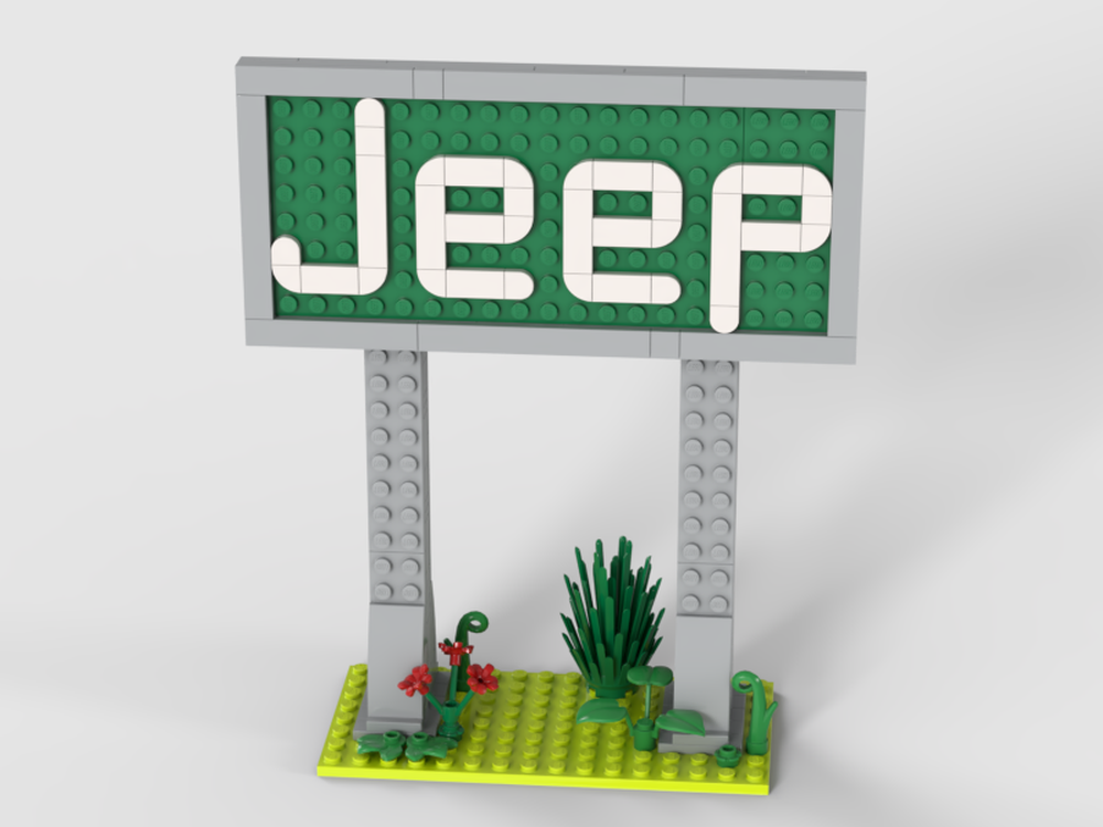Lego SUV Billboard