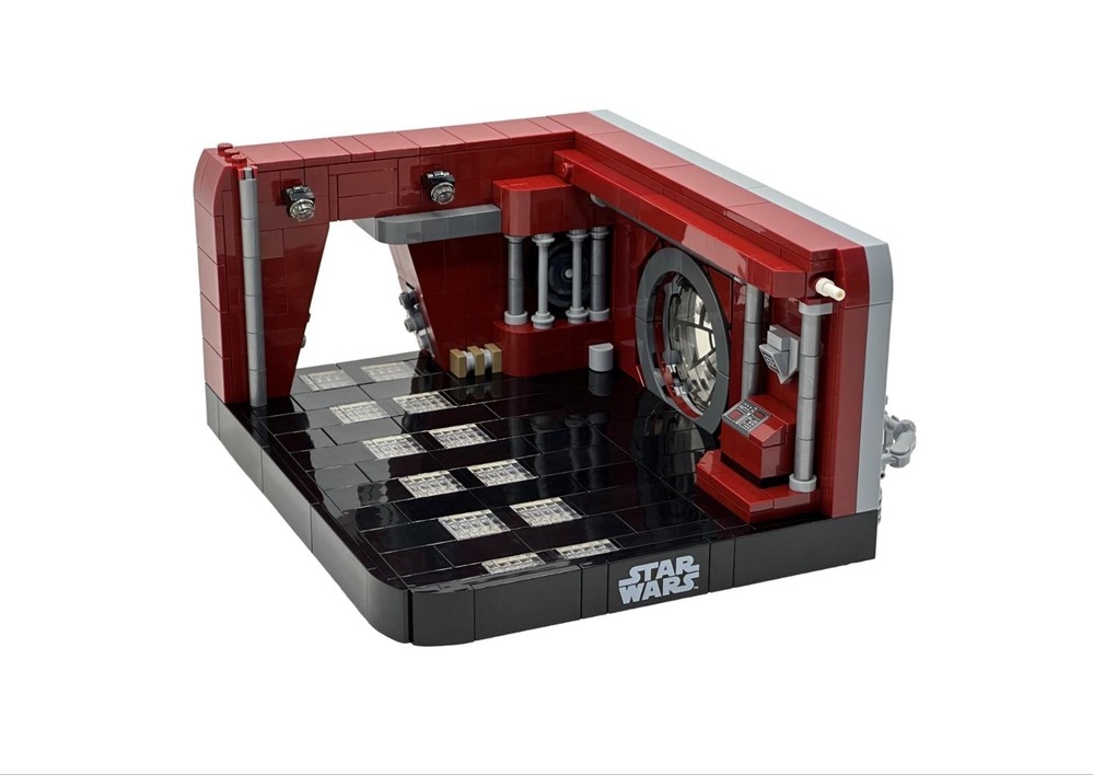 Lego Duel on Bespin (Part 1) Diorama MOC