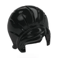 Hair Beehive Style with Sideways Fringe / Black