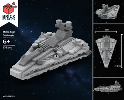 Imperial St@r Destroyer – Micro MOC