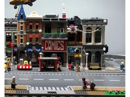 Modular Comicbook Store with interior