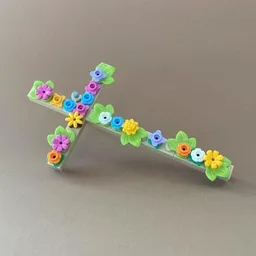Flowered Cross