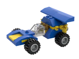 10696: Race Car (Sapphire Bolt)