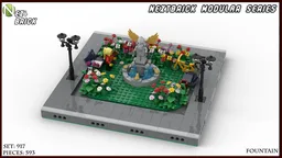 NEXTBrick System Modular Fountain