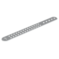 Lego DOTS Bracelet 2 Stud Wide / White