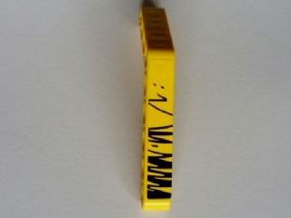 Lego Technic, Liftarm, Modified Bent Thick 1 x 9 (6 - 4) with Black Scribbled Lines Pattern Model Right (Sticker) - Set 8414