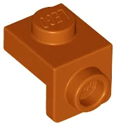 Bracket 1 x 1 - 1 x 1 / Dark Orange