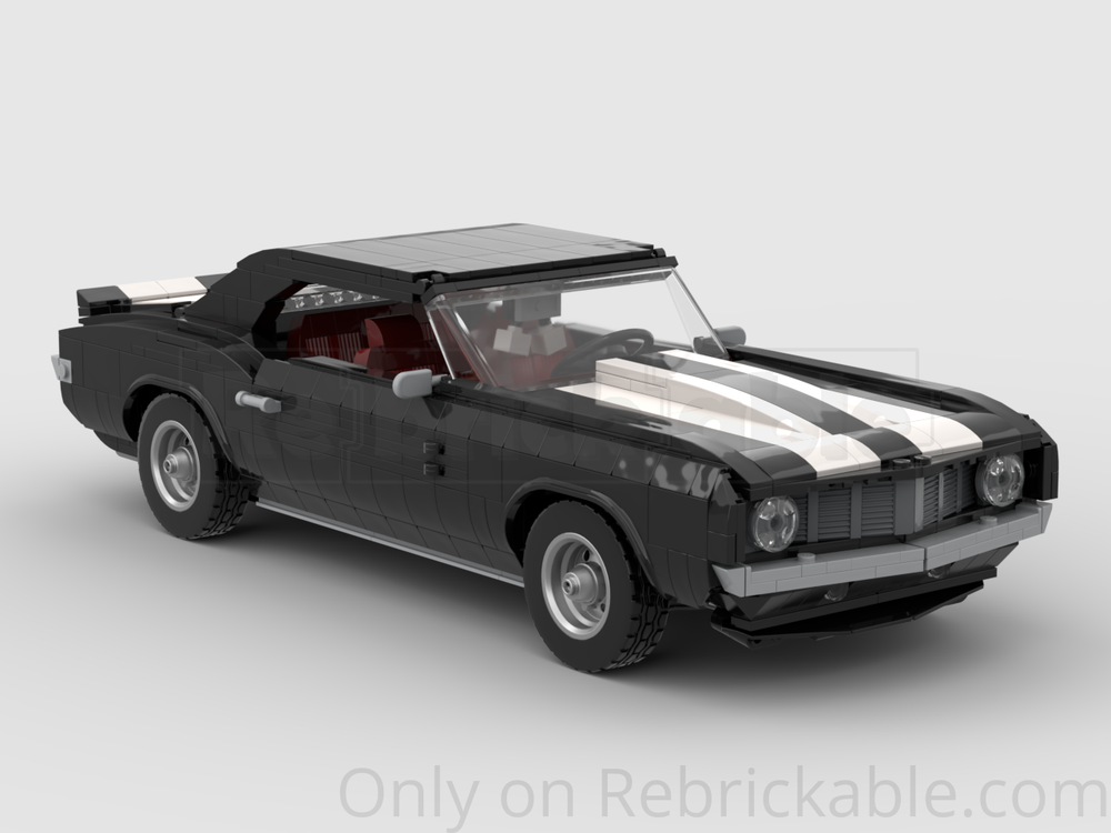 Lego Chevrolet Camaro Z28 Color Improvement