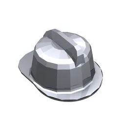 Helmet Fire / Metallic Silver