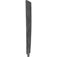Lego Propeller 1 Blade 2 x 16 with Axle / Pearl Titanium