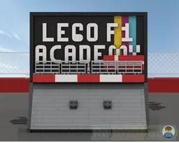 F1 Wall Display (Lego F1 Academy)