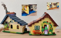 The Two-Coloured Double-Roof House