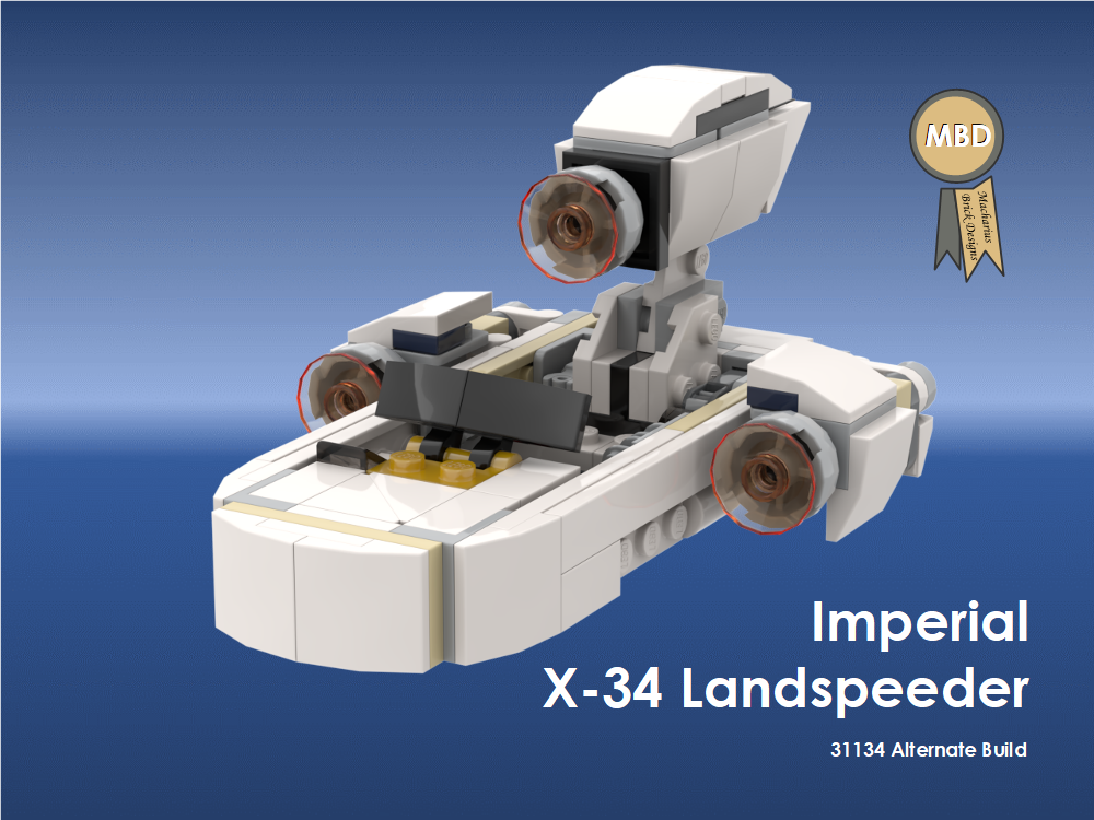Lego Imperial X-34 Landspeeder