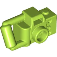 Equipment Camera Handheld with Central Viewfinder / Lime