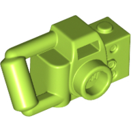 Lego Equipment Camera Handheld with Central Viewfinder / Lime