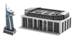 Base for the Avengers Tower - Metlife Building 48 x 32 (Ground Floor)