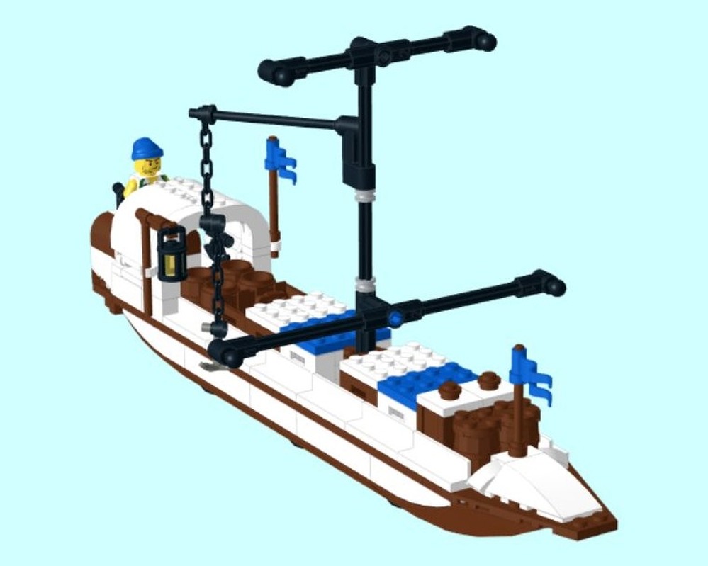 Lego Pirate cargo ship