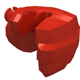 Hand Hulk - Left / Red