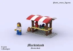 Market Stall - Marktstand