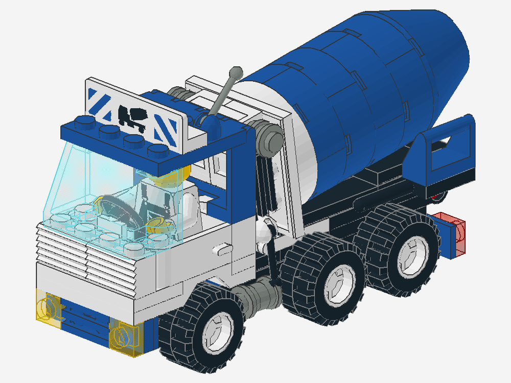 Lego Cement Mixer