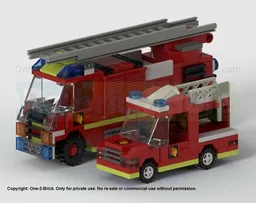 Modified Fire Vehicles – Set 6382