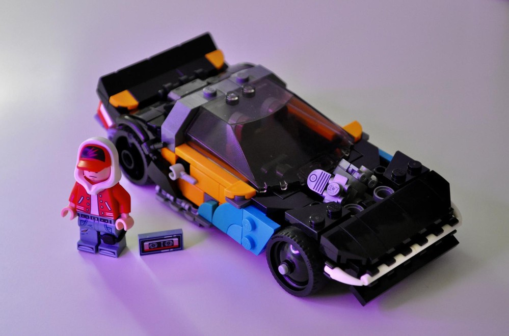 Lego Cyberpunk Street Racer