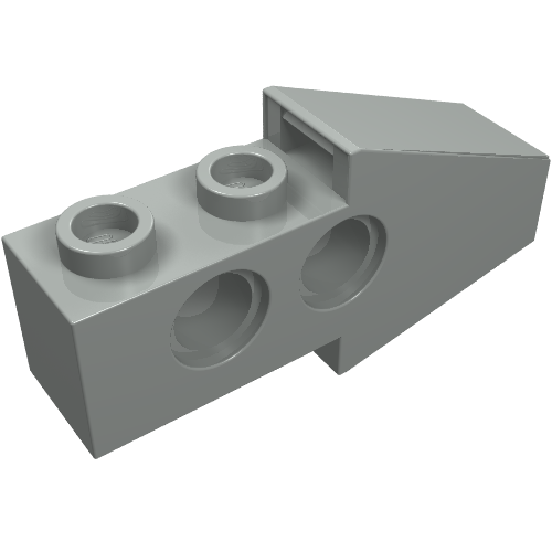 Lego Technic Slope Short (Wing Front) / Light Gray