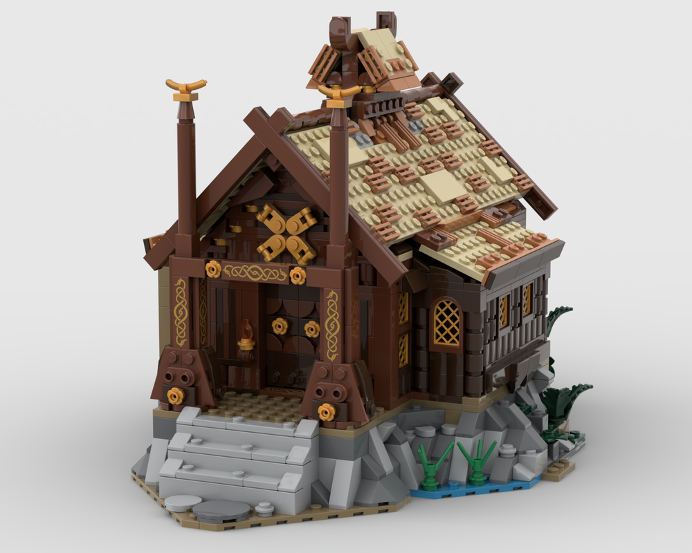 Lego Meduseld, The Golden Hall