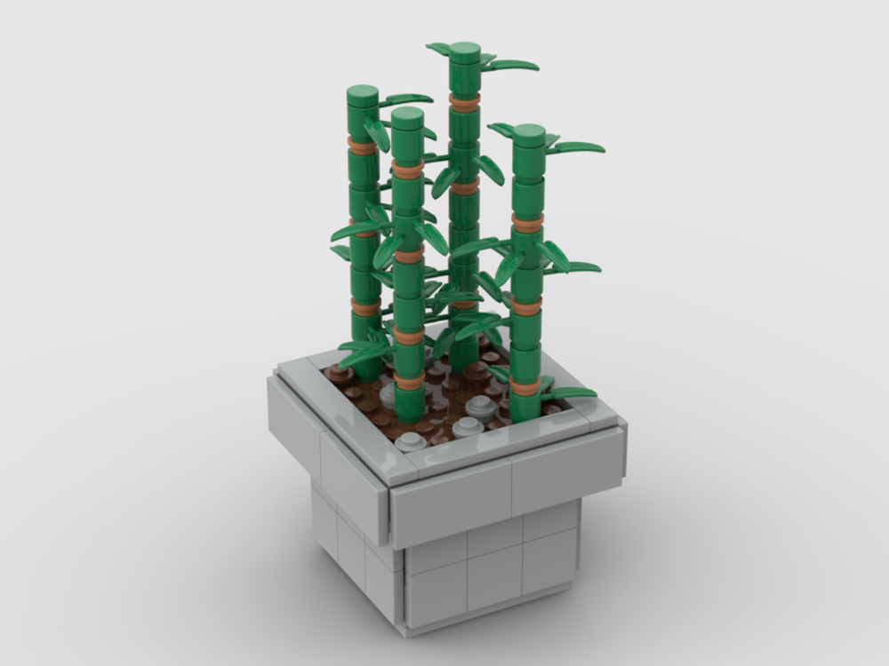 Lego Bamboo Pot