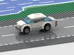 white car