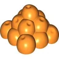 Duplo Food Fruit Pyramid / Orange