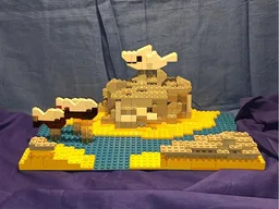 Underwater rocks!
